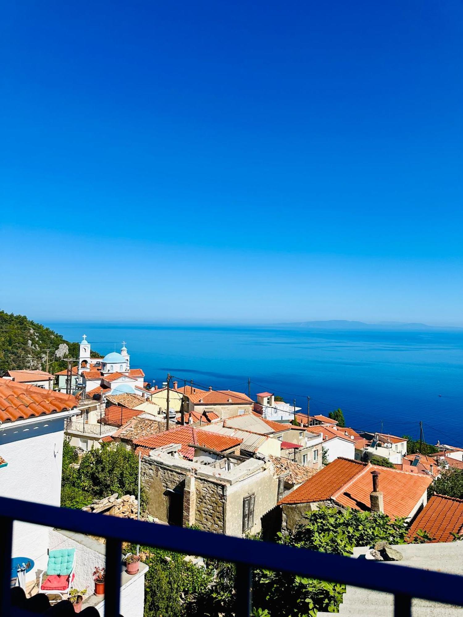 Вилла Άκρη Του Κόσμου Ampelos  Экстерьер фото